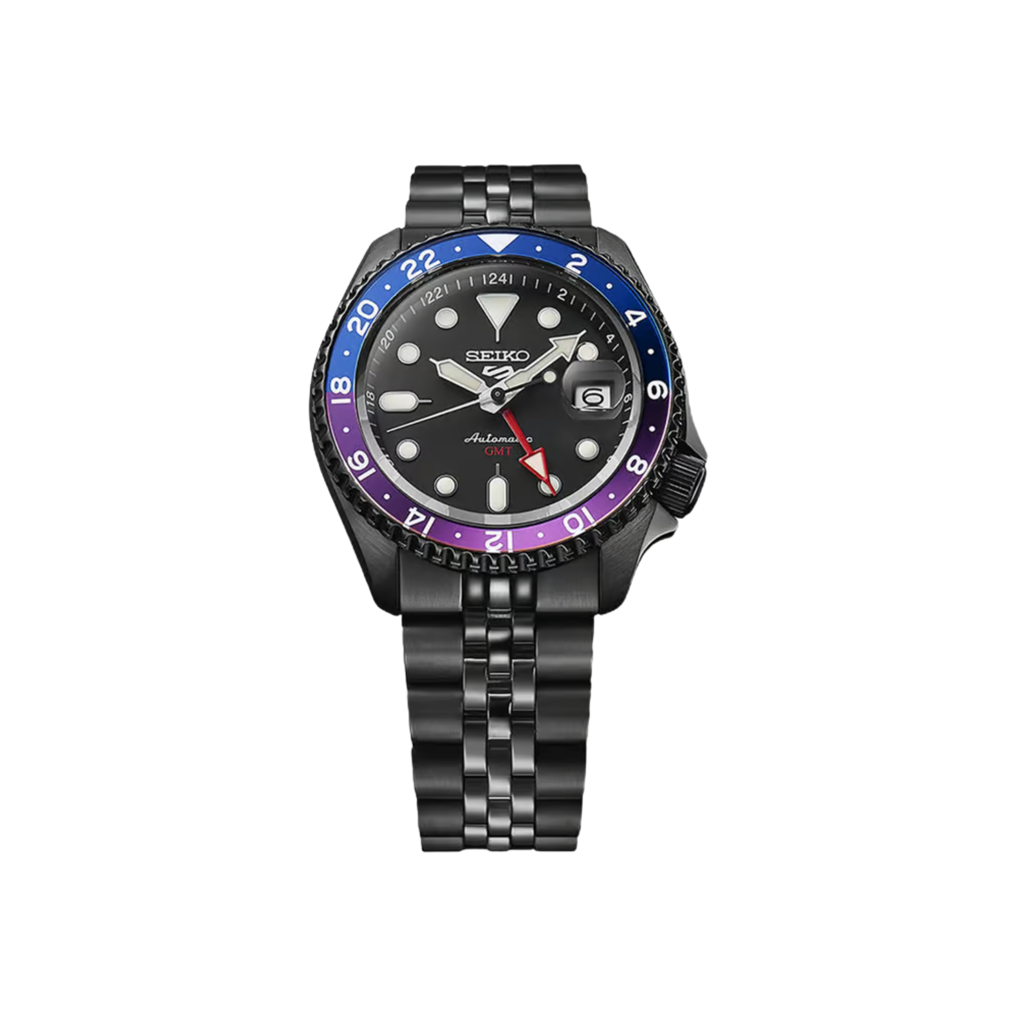 Men’s Seiko 5 Sports SBSC015 SSK027 Automatic GMT Watch