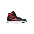 The Jordan 1 Mid 'Black Siren Red'