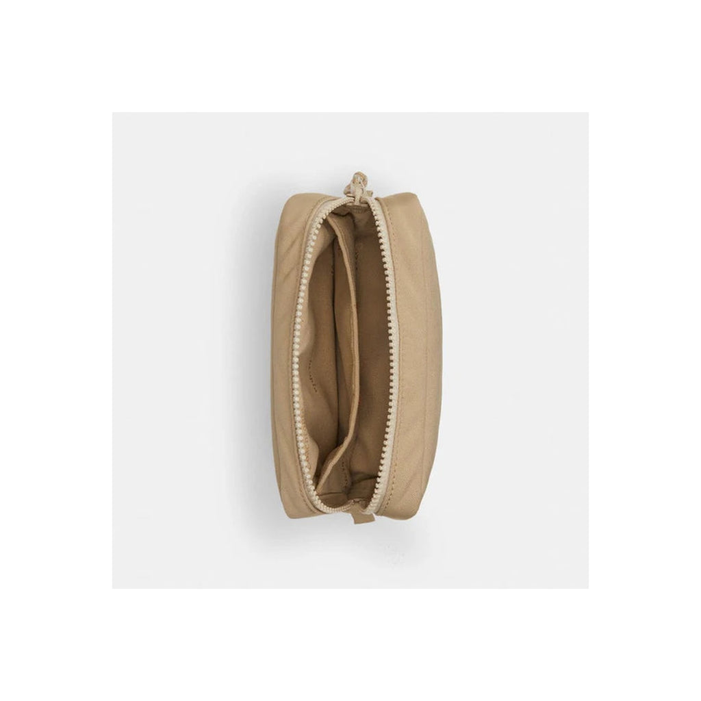 Coach Coachtopia Loop Pouch In Recycled Polyester Chino