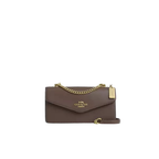 Coach Klare Envelope Crossbody Bag Dark stone