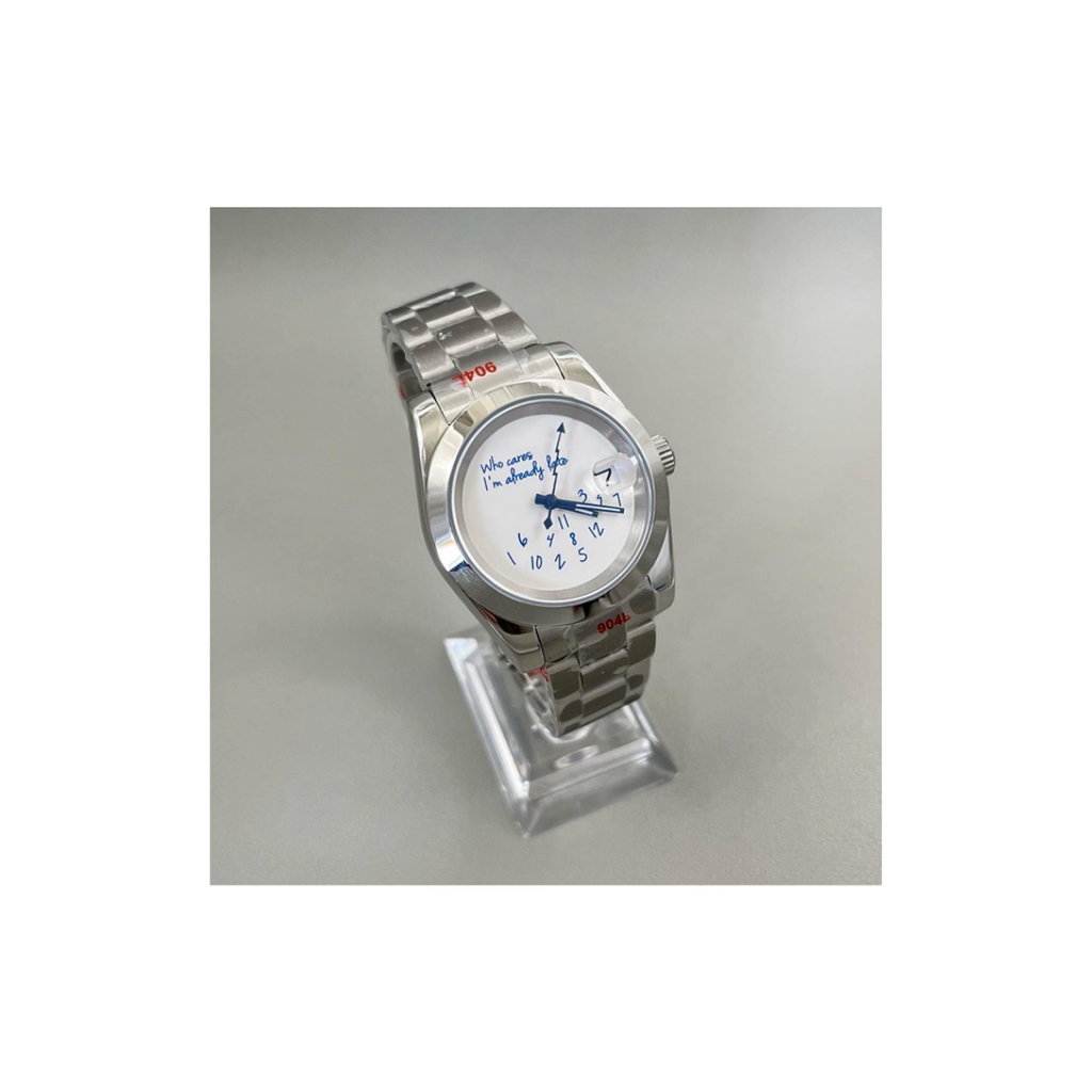 Seiko datejust Who Cares I'm Already Late