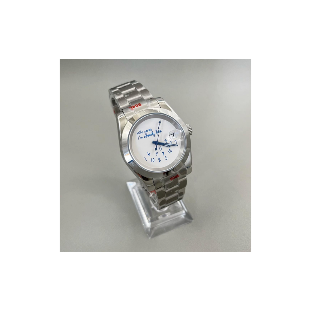 Seiko datejust Who Cares I'm Already Late