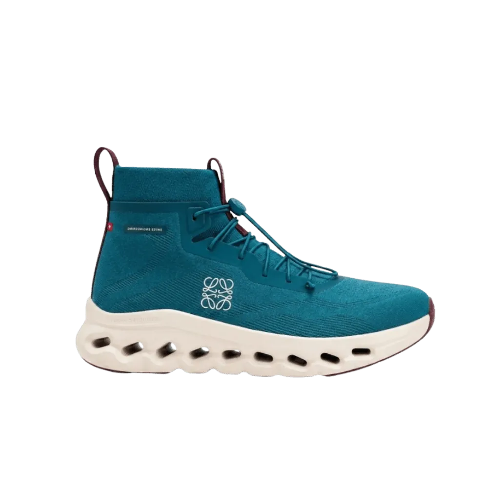 Loewe x On Running Clouditilt High Teal Burgundy