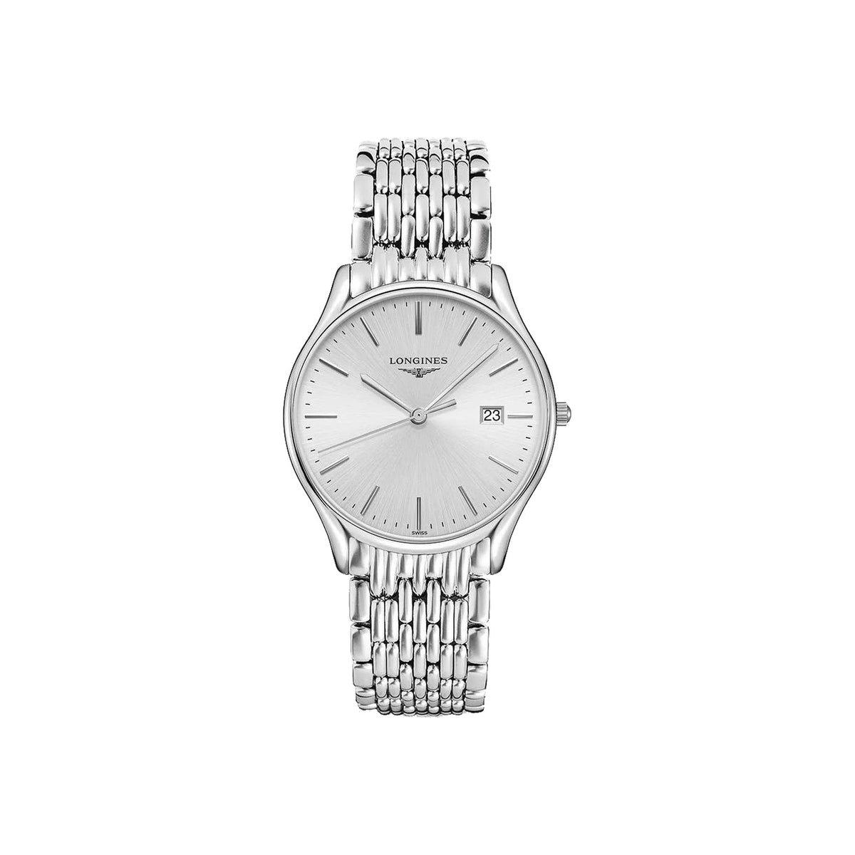 Men’s LONGINES L4.859.4.72.6 Quartz 38.5mm Watch