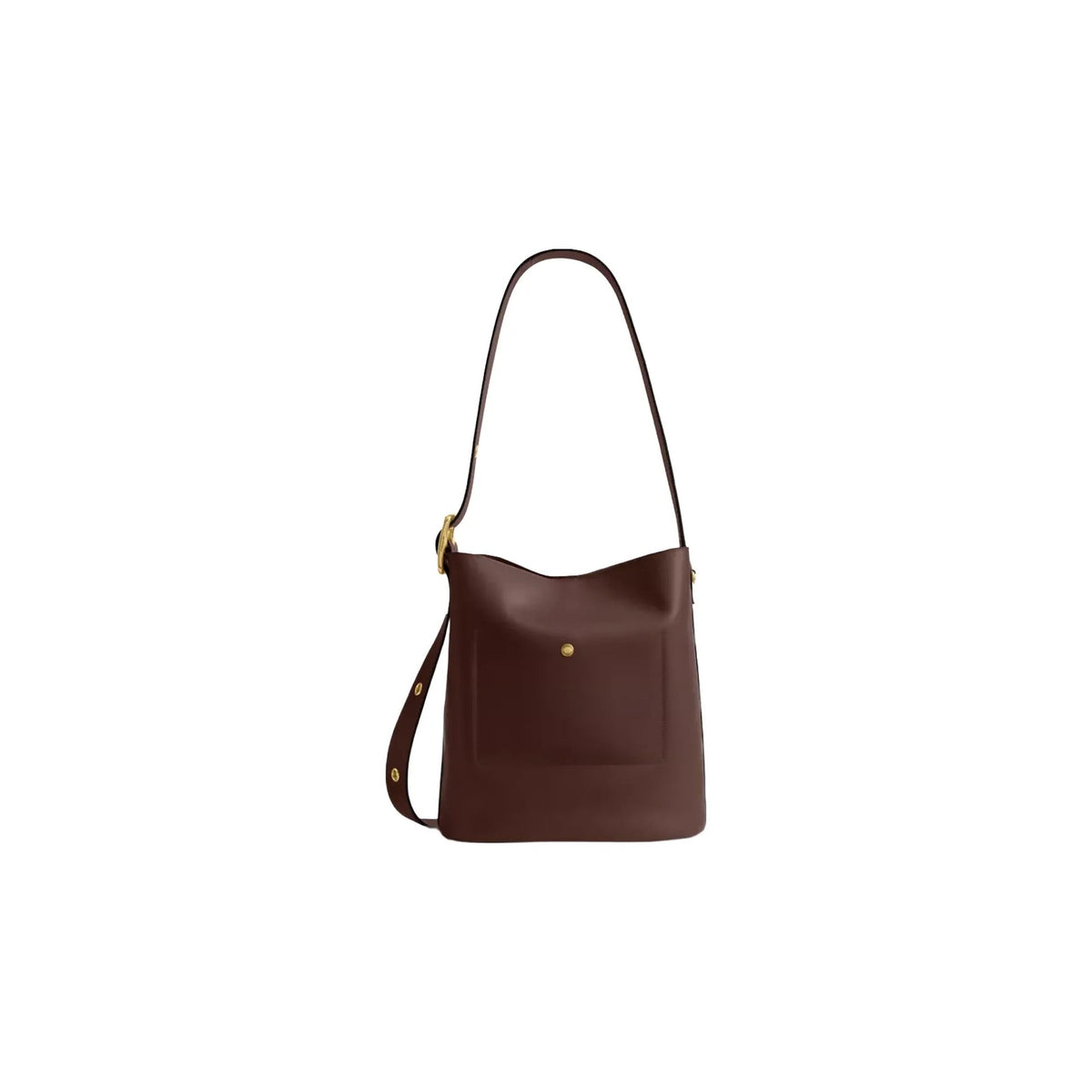 Coach Bleecker Bucket Bag in Brass Maple
