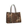 Tory Burch Ella Printed Tote Fall Fawn