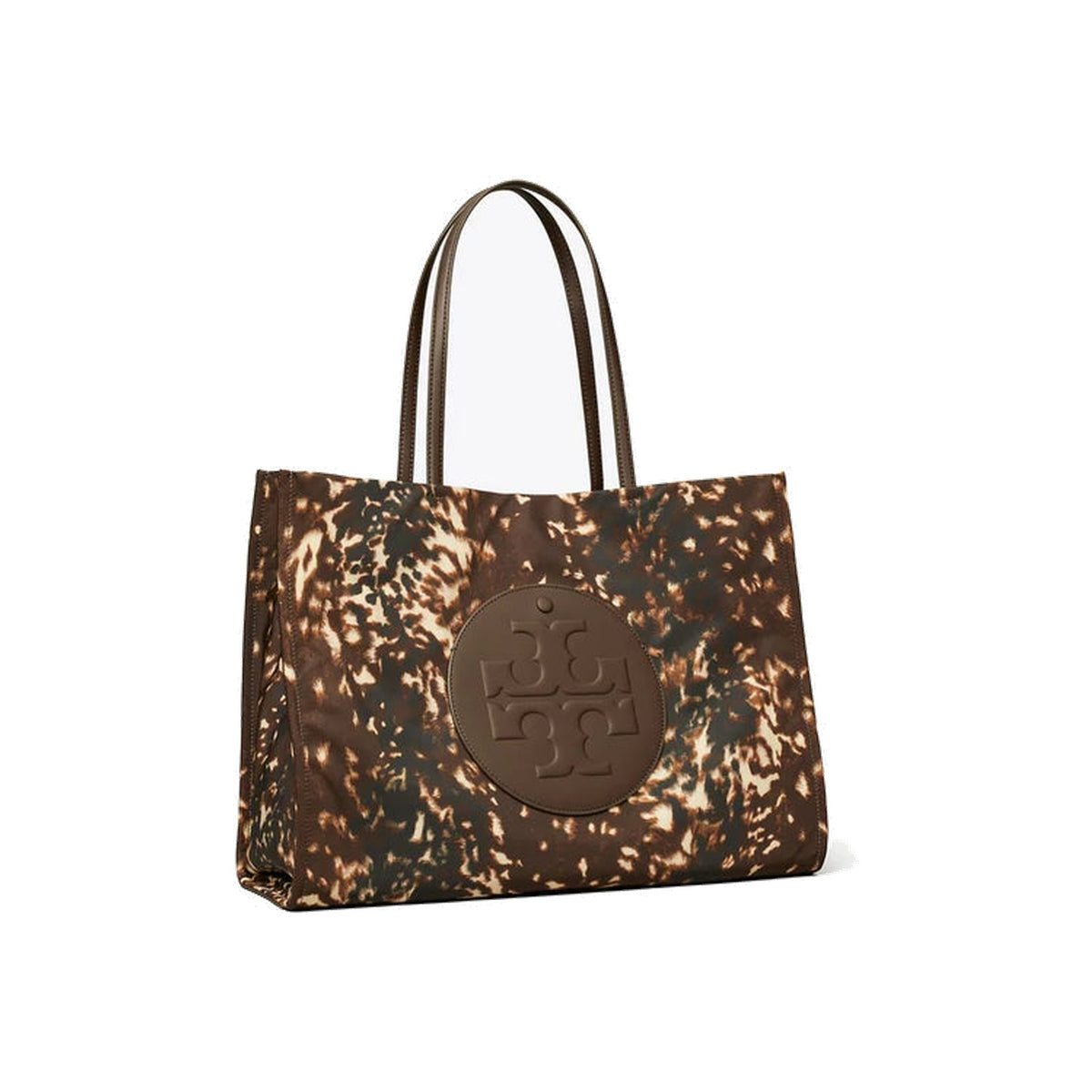Tory Burch Ella Printed Tote Fall Fawn