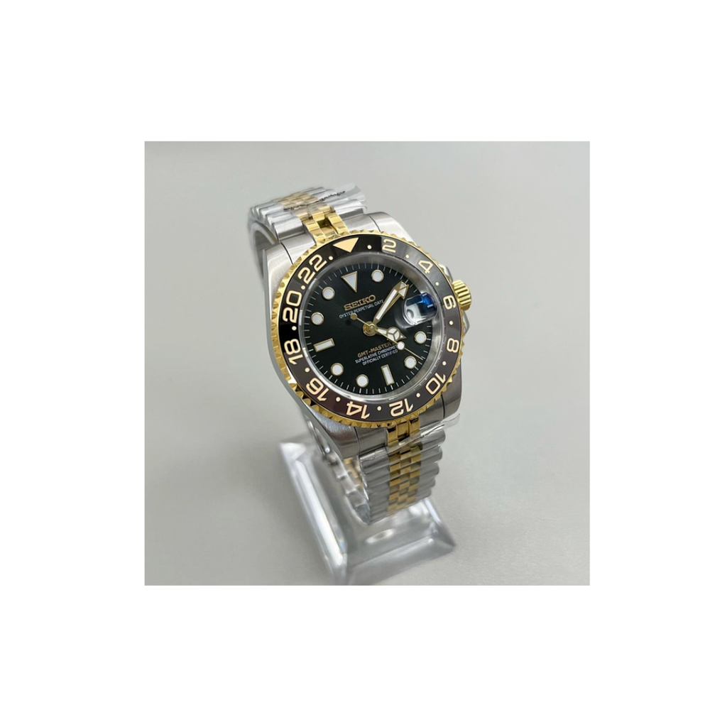 Seiko Mod GMT Bruce Wayne
