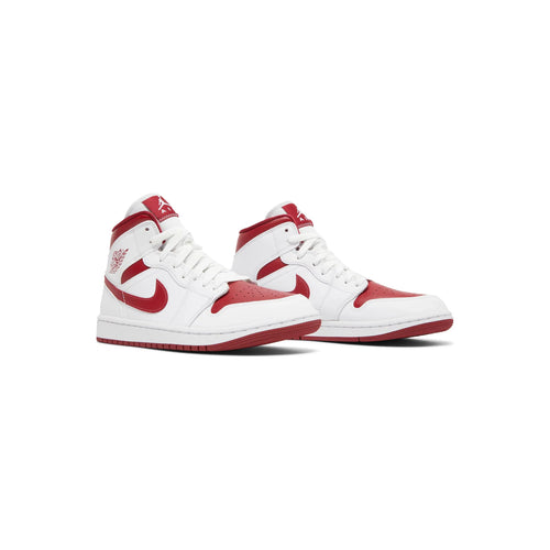 Air Jordan 1 Mid Red Chicago Toe