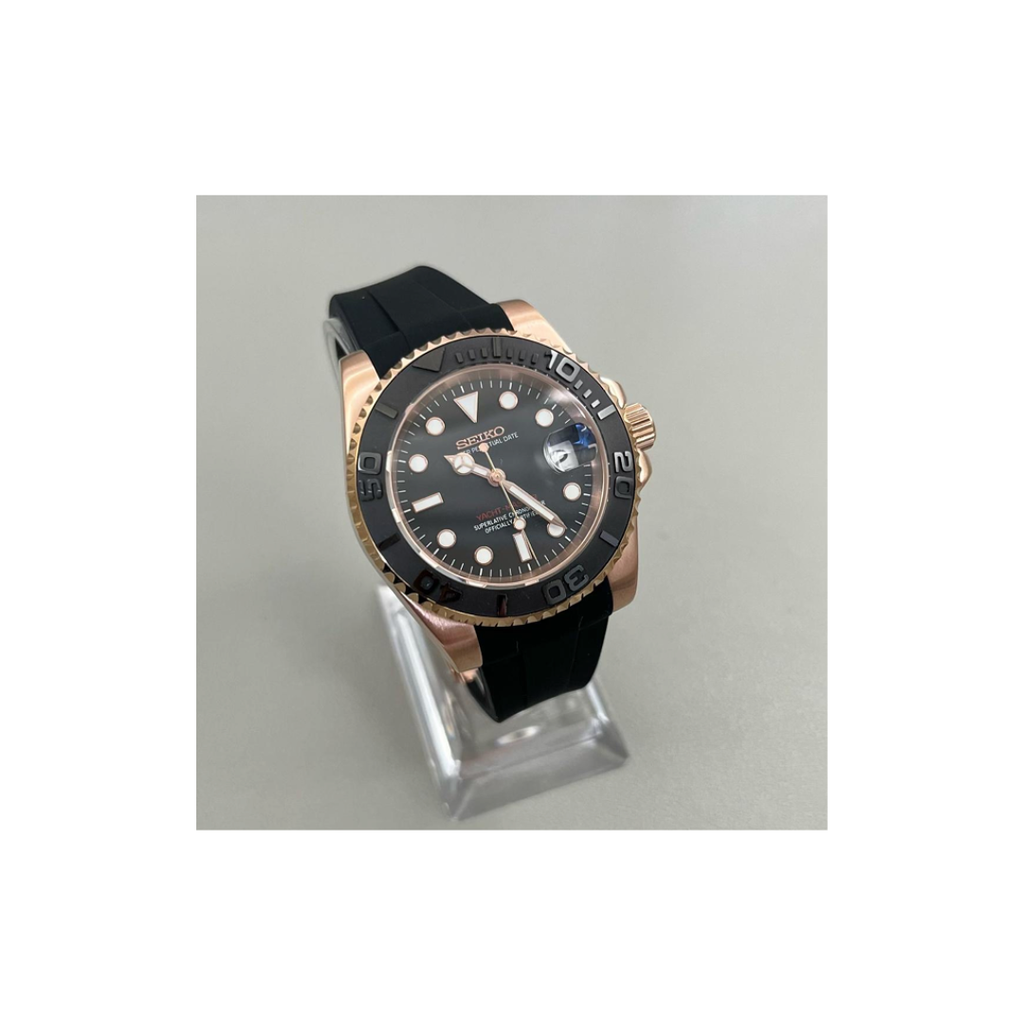 Seiko Mod Yacht Master 'Rose Gold'