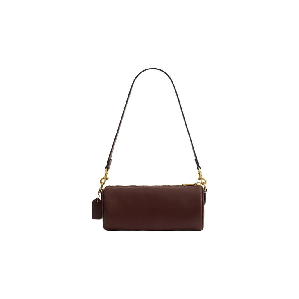Coach Barrel Bag in Brass Maple