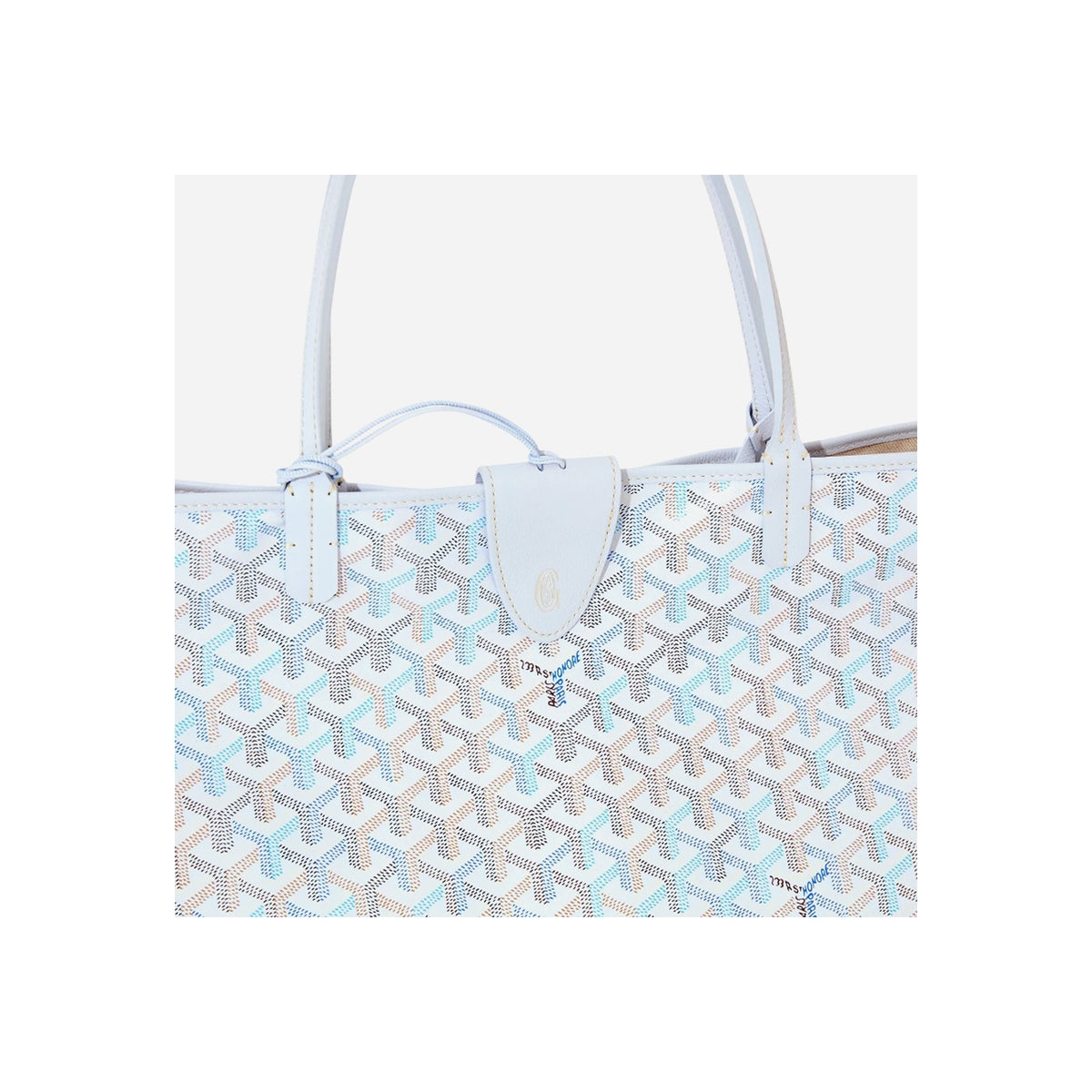 Goyard Saint Louis GM bag Multicoloured Polar Blue Limited Edition
