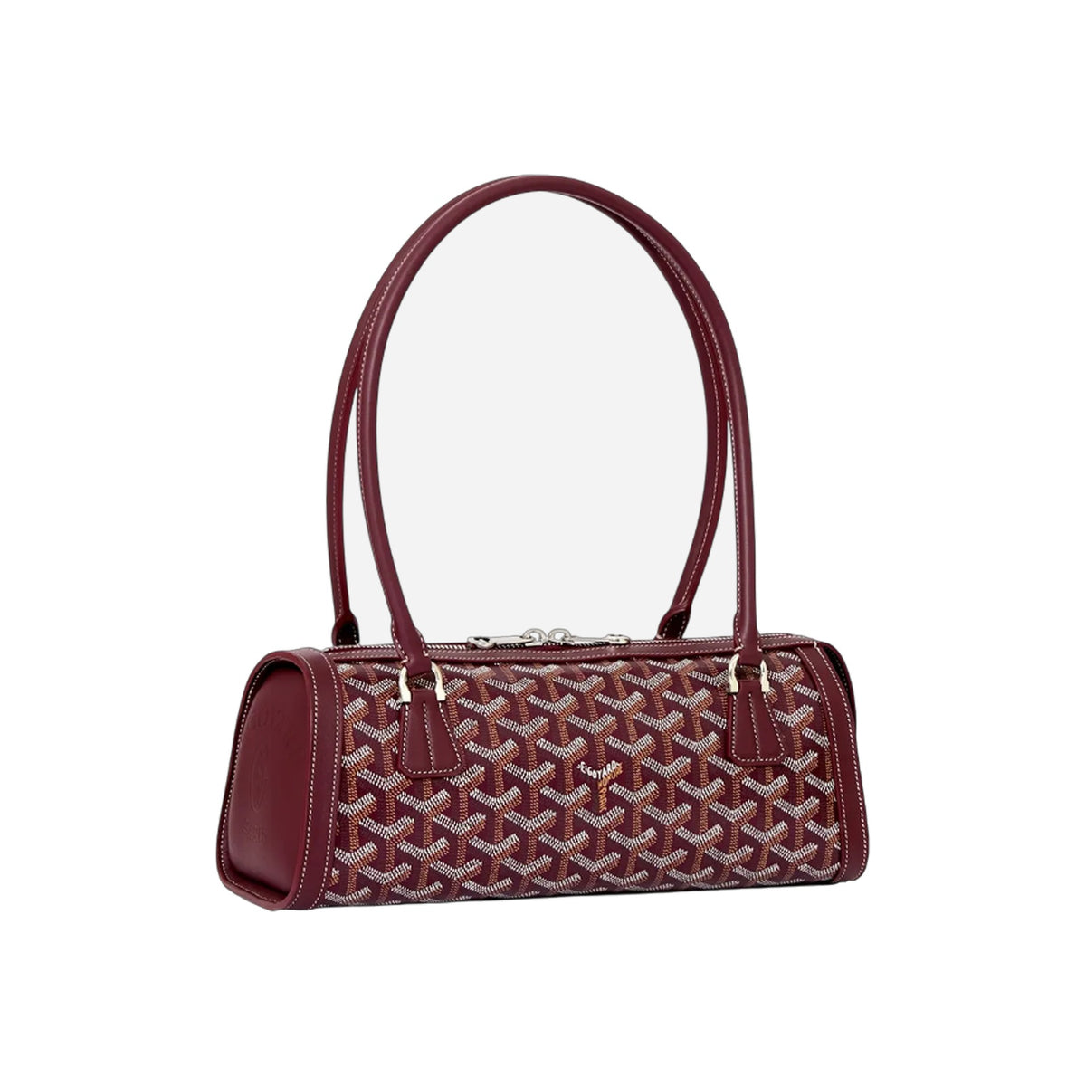 Goyard Bonbonniere Bag Burgundy