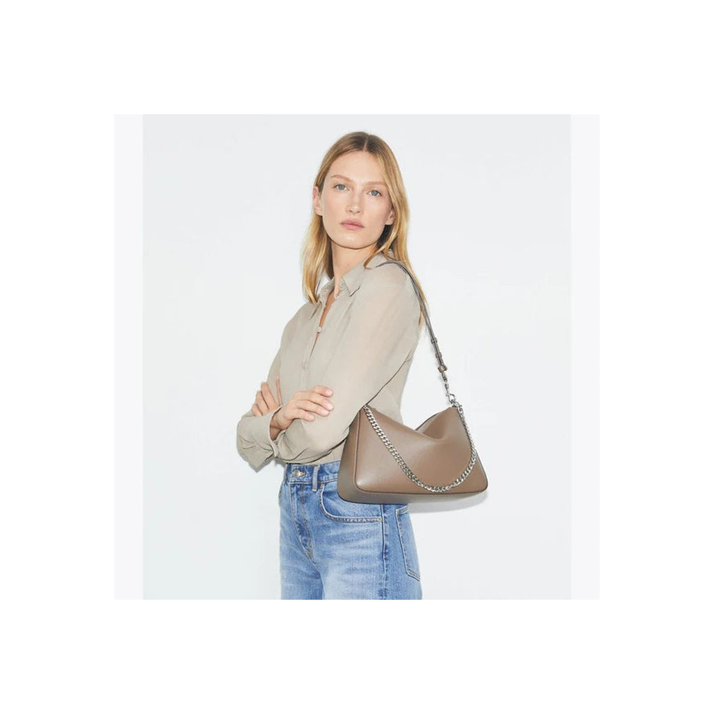 Tory Burch Perry Shoulder Bag Wild Mushroom
