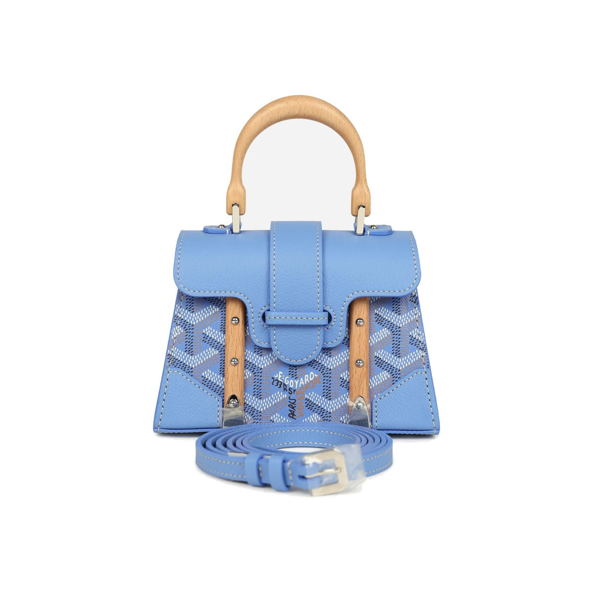 Goyard Goyardine Canvas Iris Saigon Structure Nano Palladium Hardware