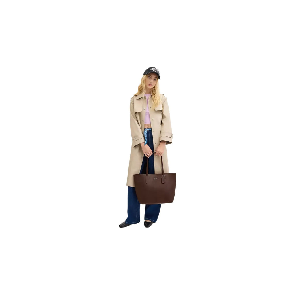 Coach City Tote Bag in Silver Maple