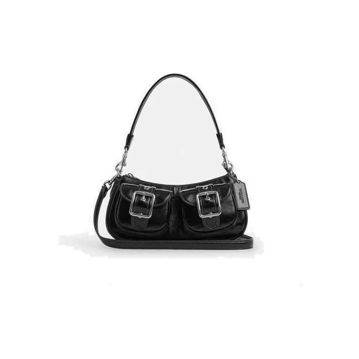 Coach Ashton Bag Silver Black