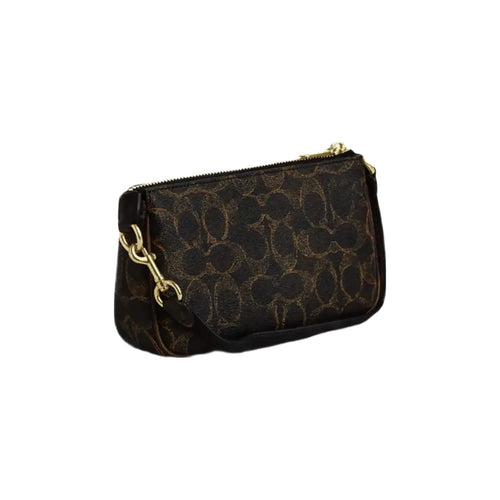 Coach Nolita 19 In Loved Signature Canvas With Charms in Gold Brown