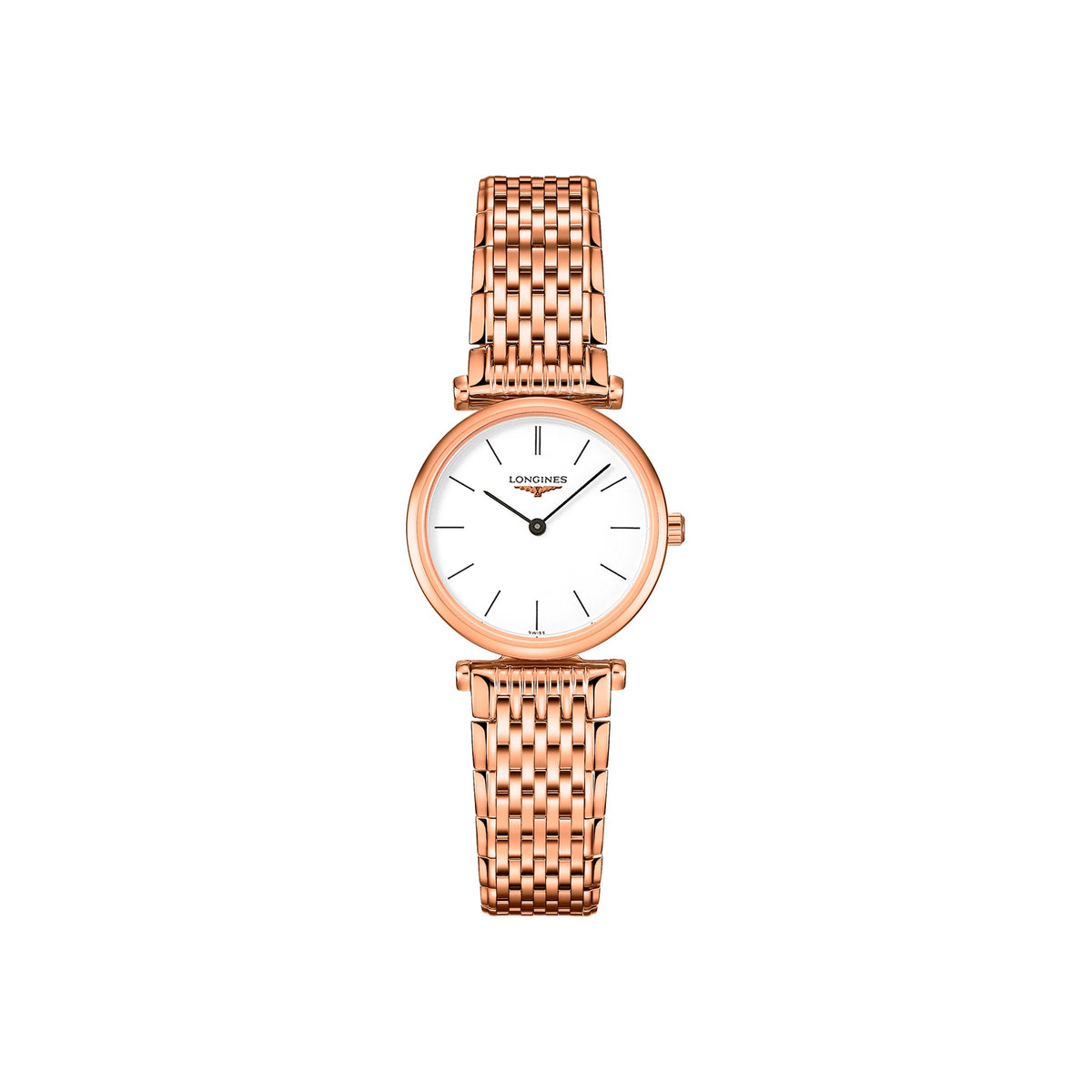 Longines Ladies L4.209.1.92.8 Quartz 24mm Watch