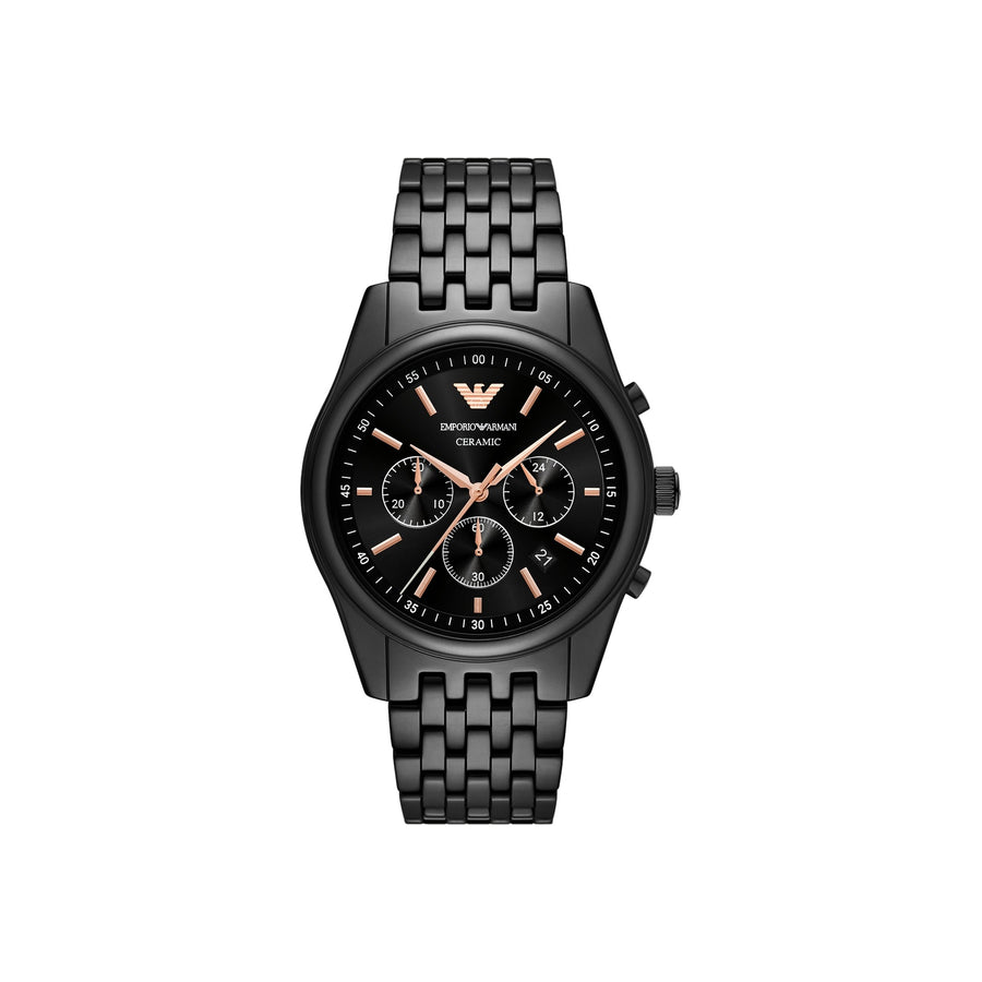 Chronograph Black Ceramic Watch (AR70015)