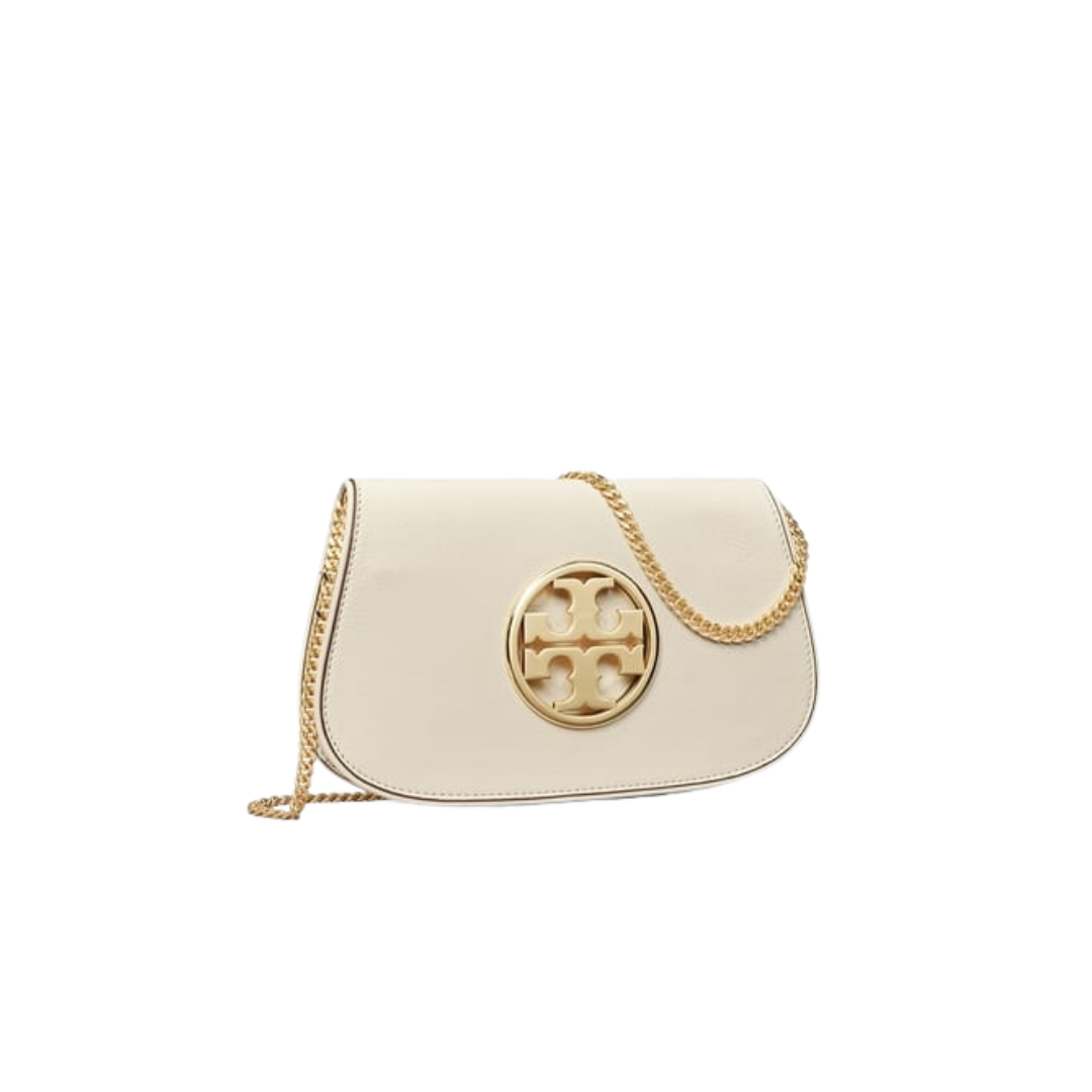 Tory Burch  new ivory  Reva Clutch Bag
