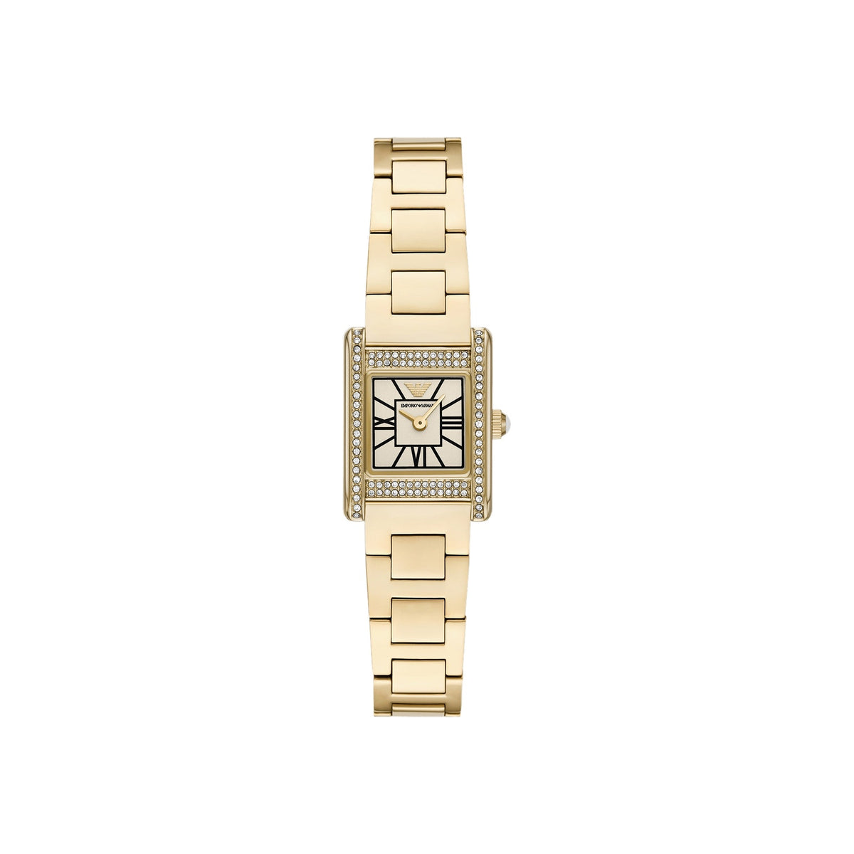 Two-Hand Gold-Tone Stainless Steel Watch (AR11663)