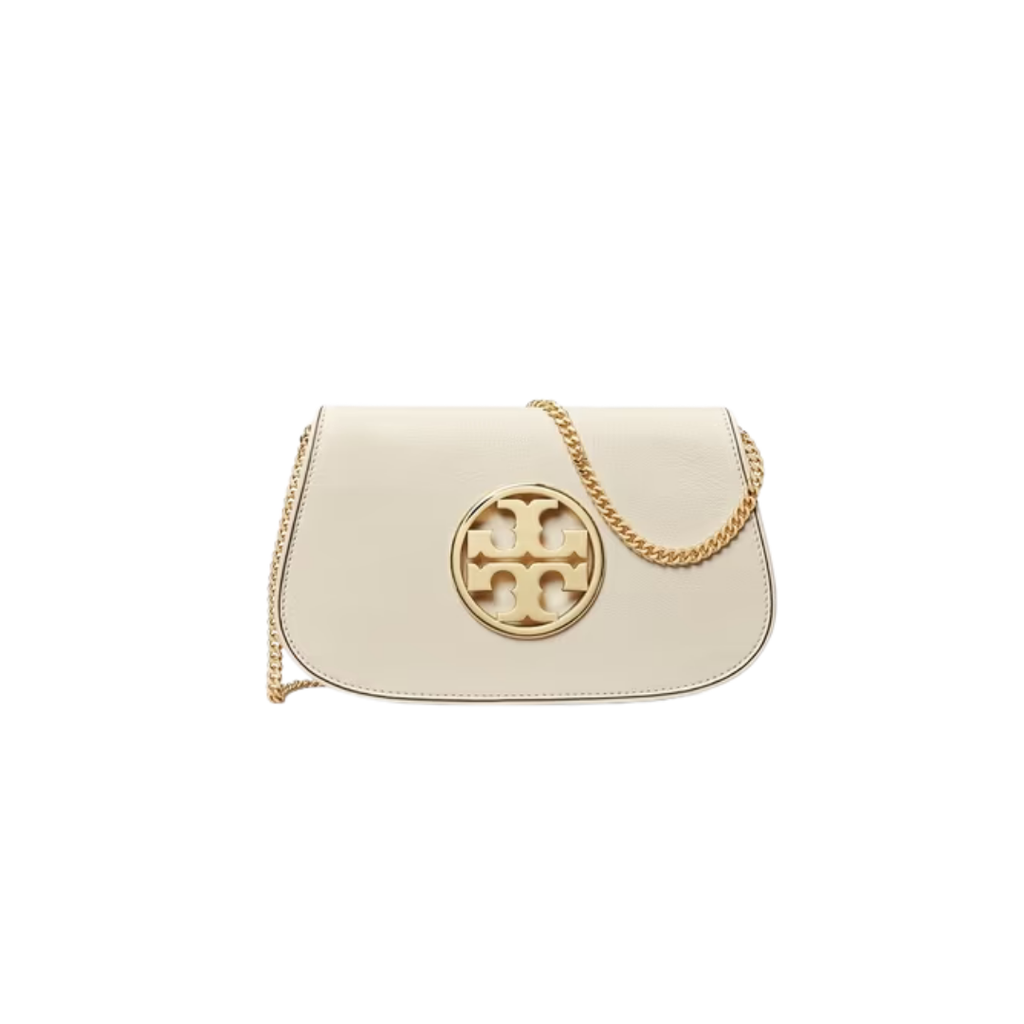 Tory Burch  new ivory  Reva Clutch Bag