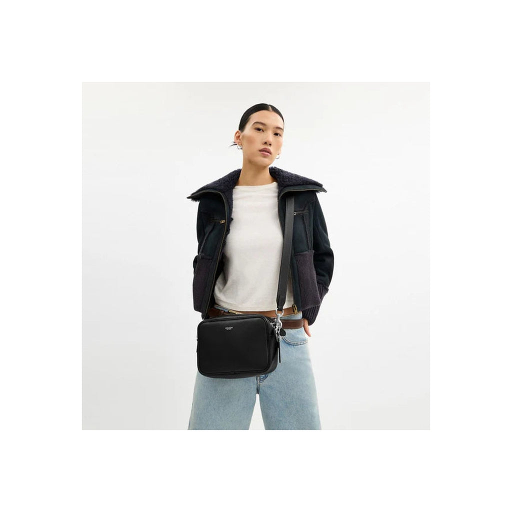 Coach Radio Camera Bag Black