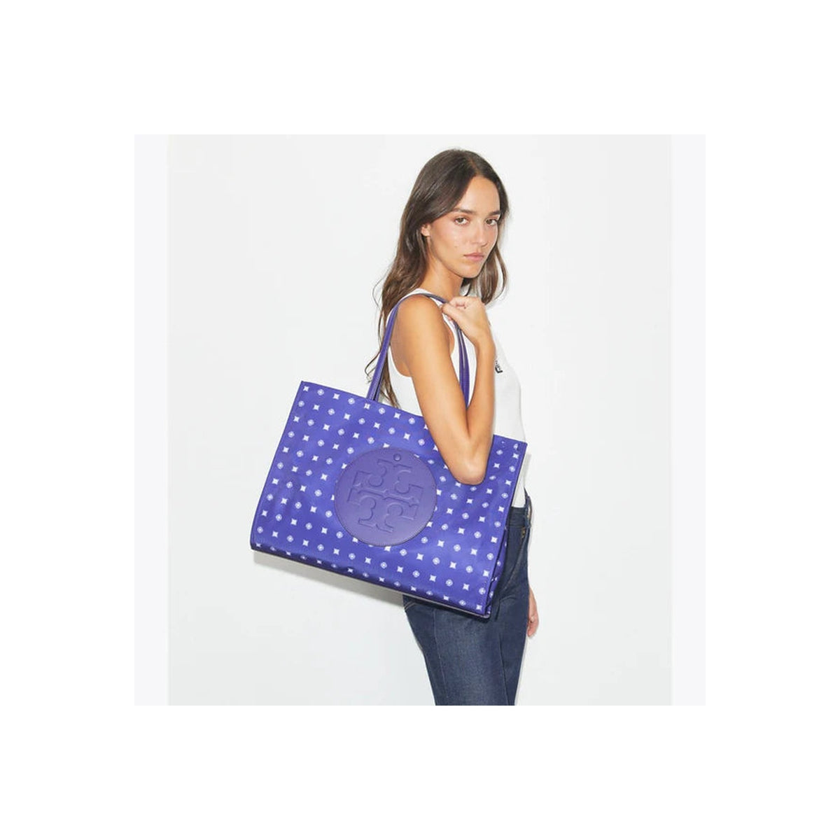 Tory Burch Ella Printed Tote Nothing Ditsy
