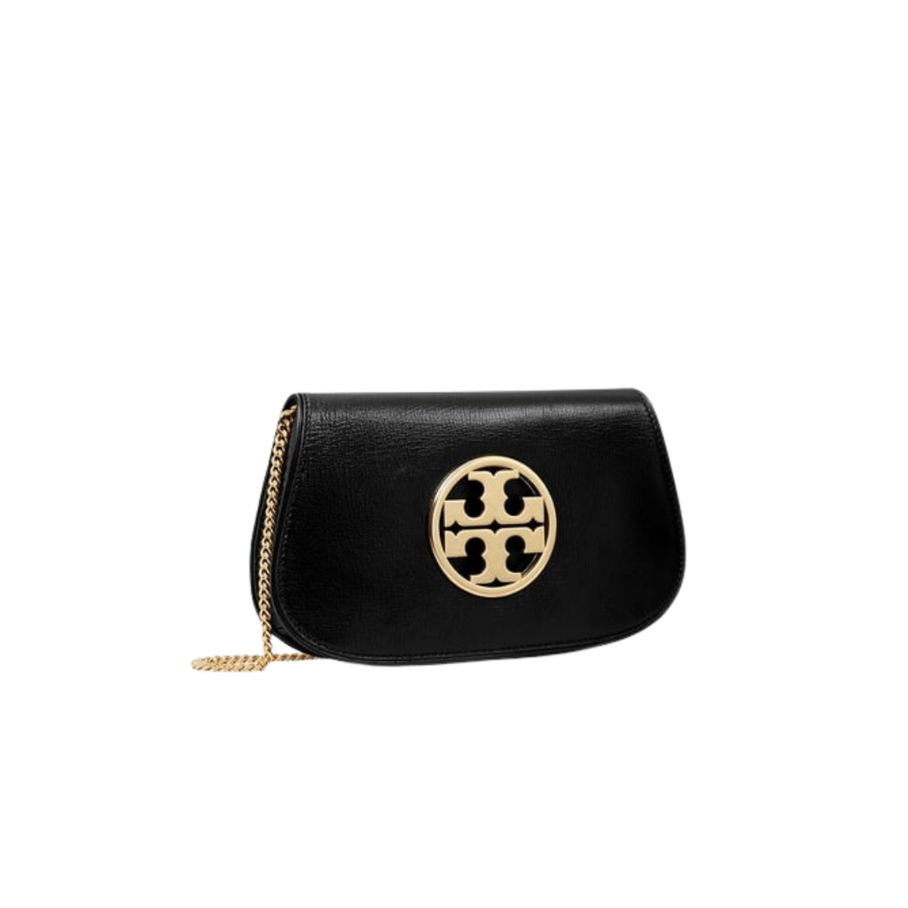 Tory Burch Black  Reva Clutch Bag