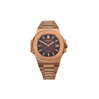 Seiko Nautilus Rose Gold Homage Mod