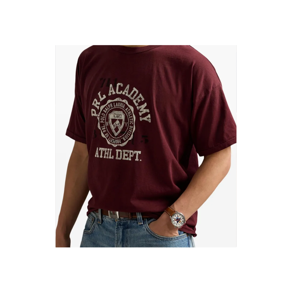 POLO RALPH LAUREN graphic-print crew-neck T-shirt