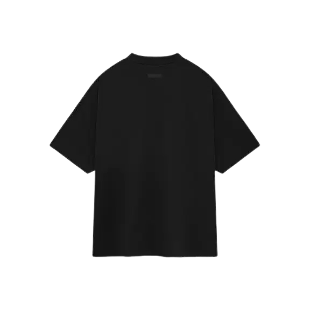 Fear of God Essentials Black Jersey Crewneck Tee