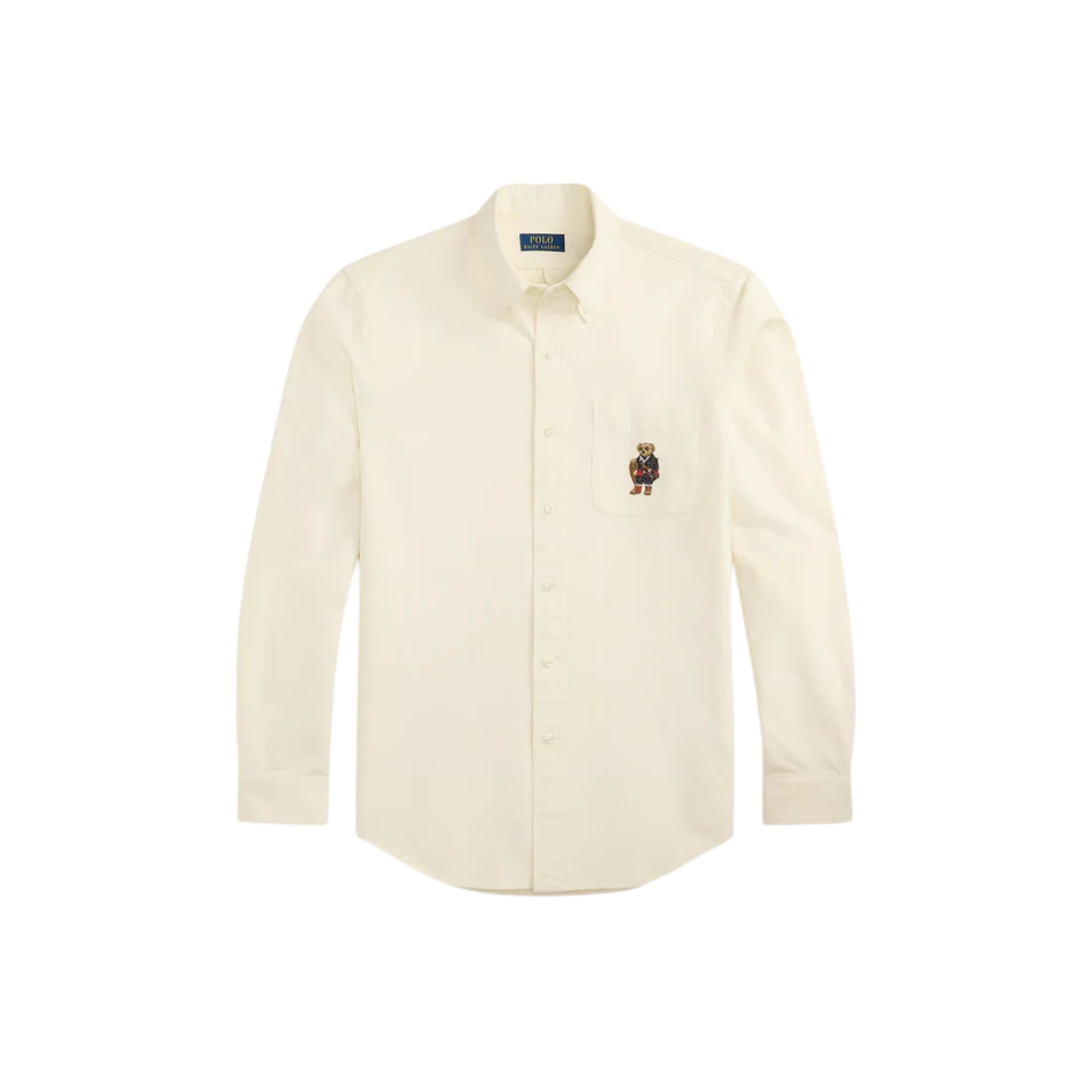 POLO RALPH LAUREN White Graphic Regular Fit Shirt
