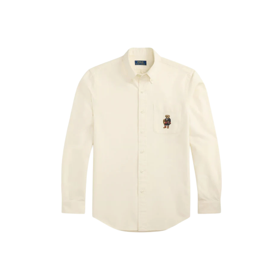 POLO RALPH LAUREN White Graphic Regular Fit Shirt