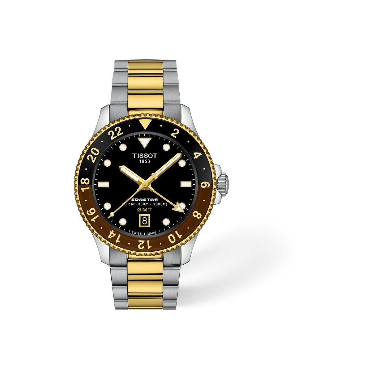 Tissot Seastar 1000 Gmt 40Mm T1208522205100