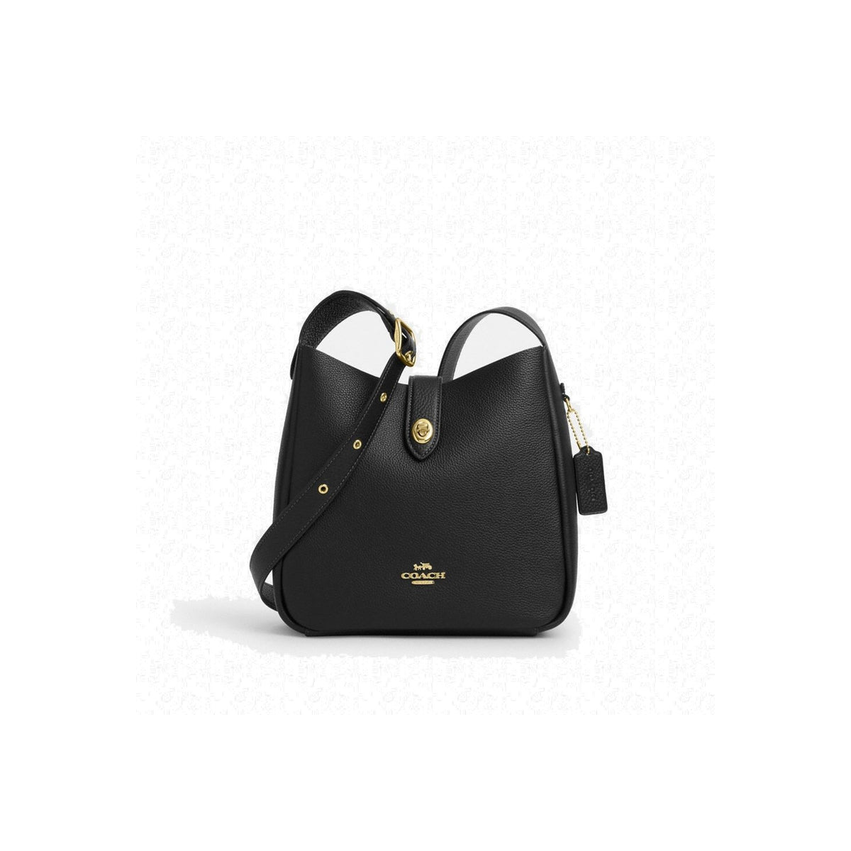 Coach Hadley Convertible Crossbody Bag Gold Black
