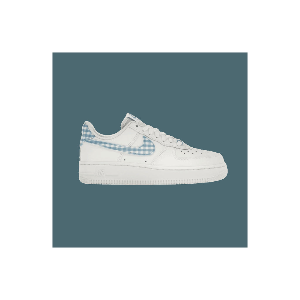 Nike Air Force 1 Low '07 Essential White University Blue Gingham