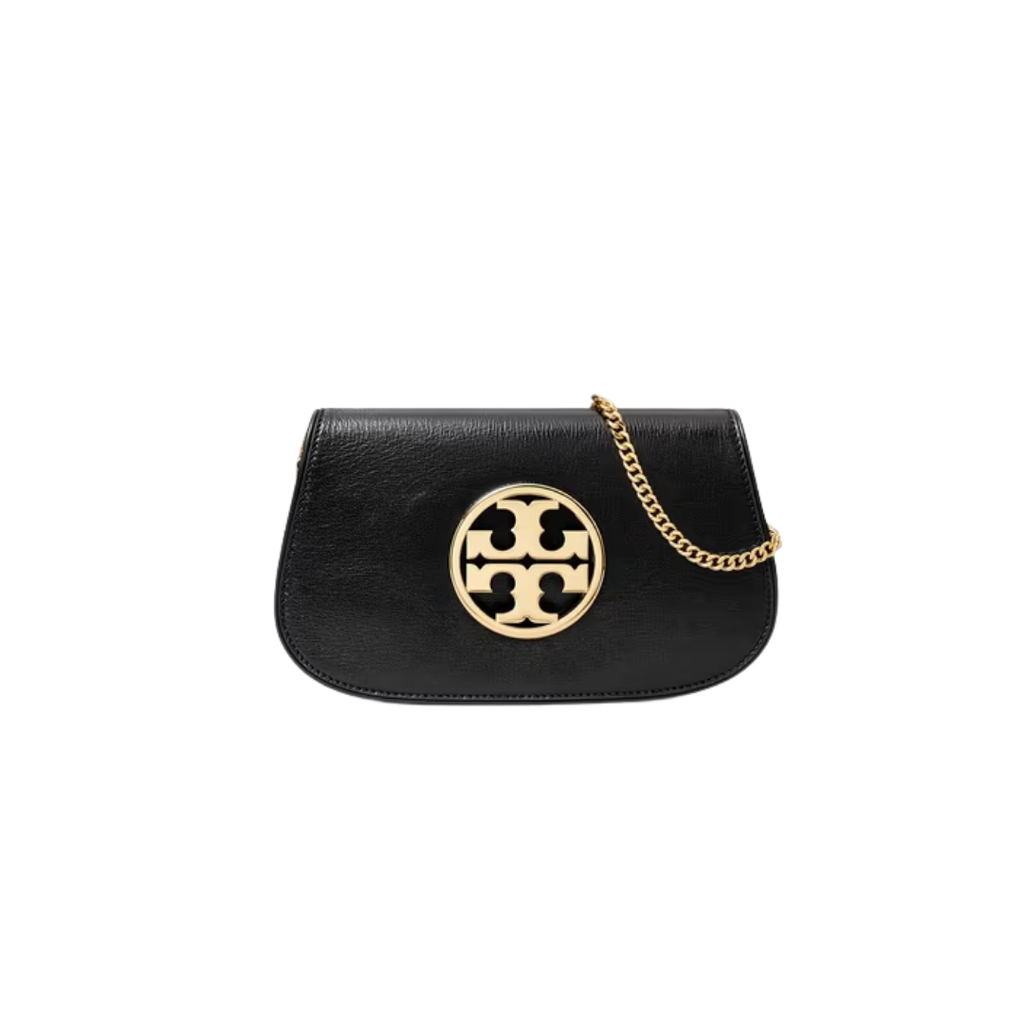 Tory Burch Black  Reva Clutch Bag