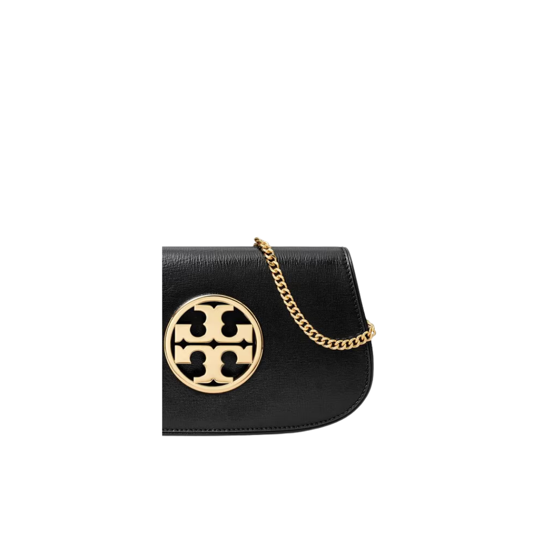 Tory Burch Black  Reva Clutch Bag