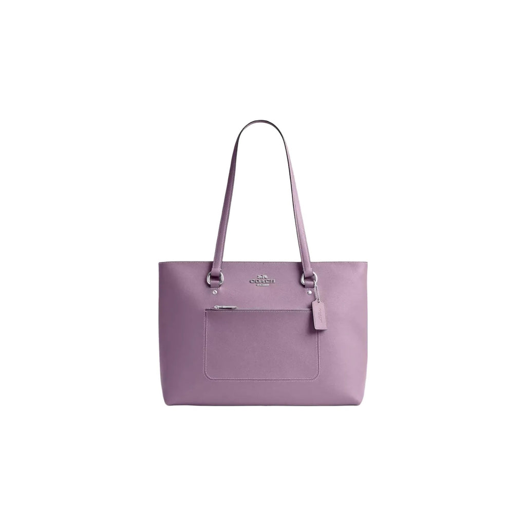 Coach Station Tote Bag in Silver Jasmine