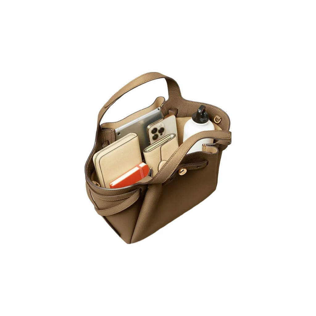 Tory Burch Small Romy Tote Wild Mushroom