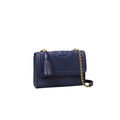 Tory Burch Fleming Small Convertible Shoulder Bag  OS royal navy