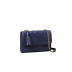 Tory Burch Fleming Small Convertible Shoulder Bag  OS royal navy