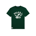 POLO RALPH LAUREN  Men Green Classic Fit Jersey Graphic T-Shirt