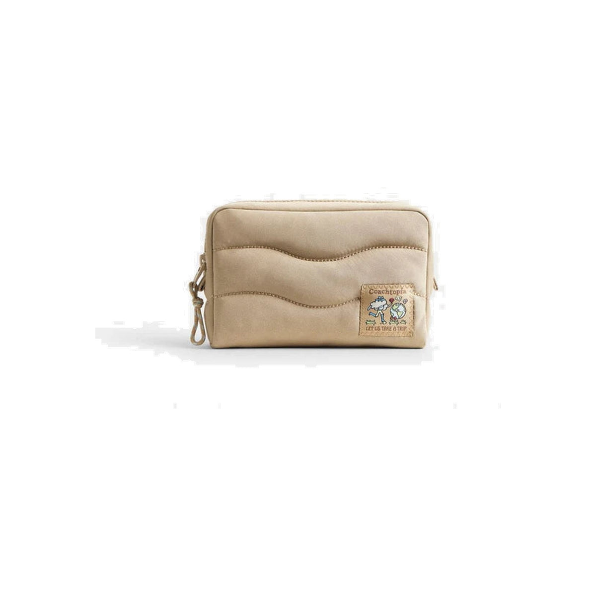 Coach Coachtopia Loop Pouch In Recycled Polyester Chino