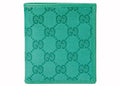 Gucci Gg Crystal Bi-Fold Wallet Green