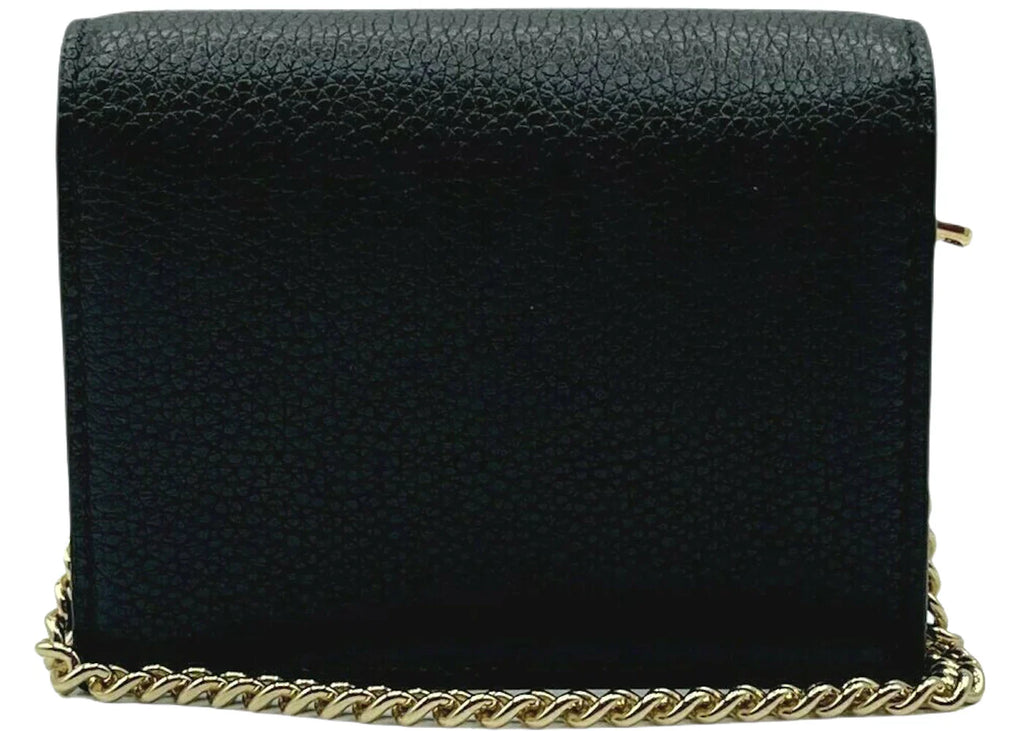 Gucci Gg Logo Zumi Bi-Fold Mini Wallet Mini Black