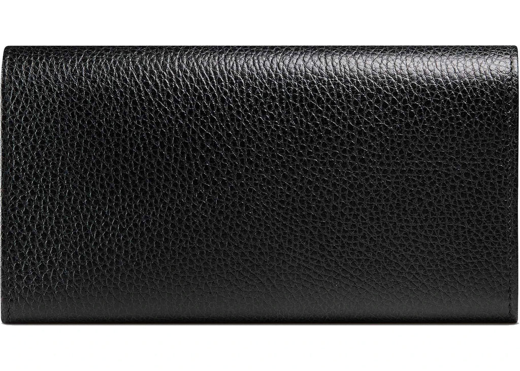 Gucci Gg Marmont Leather Continental Wallet Black