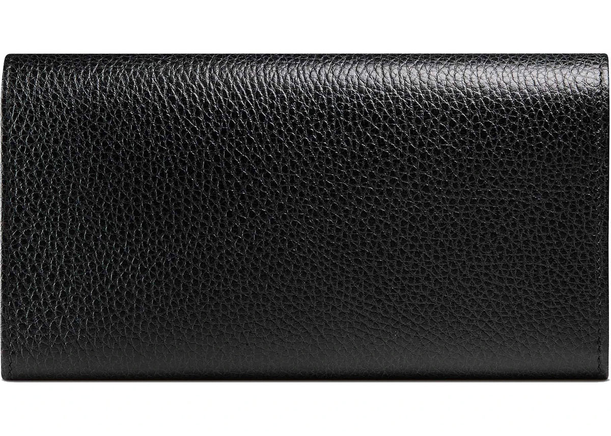 Gucci Gg Marmont Leather Continental Wallet Black
